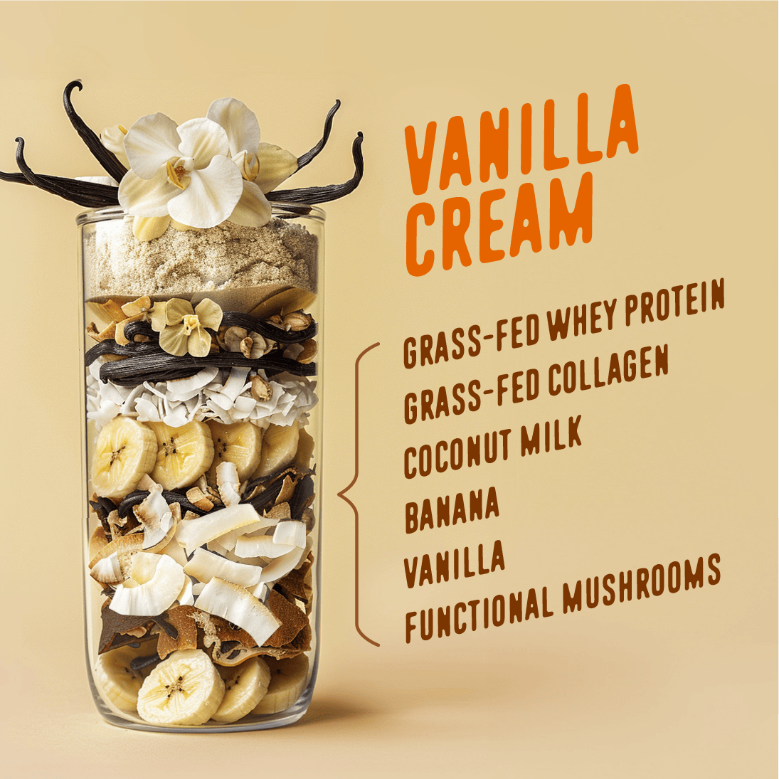 Vanilla Cream Protein Smoothie
